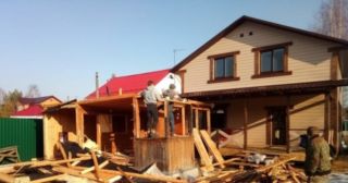 Демонтаж частных домов Кингисепп, цена от 1628 руб.